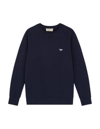 Long-sleeved raglan sweatshirt - Navy