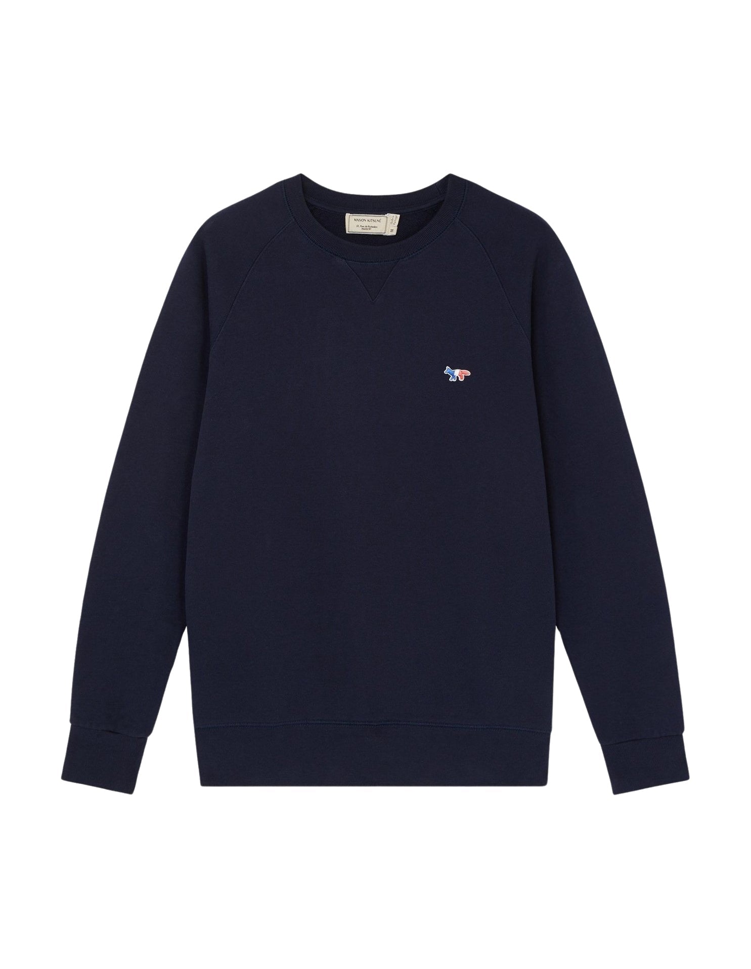 Long-sleeved raglan sweatshirt - Navy