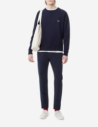 Long-sleeved raglan sweatshirt - Navy