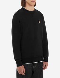 Fox Head embroidered sweatshirt - Black