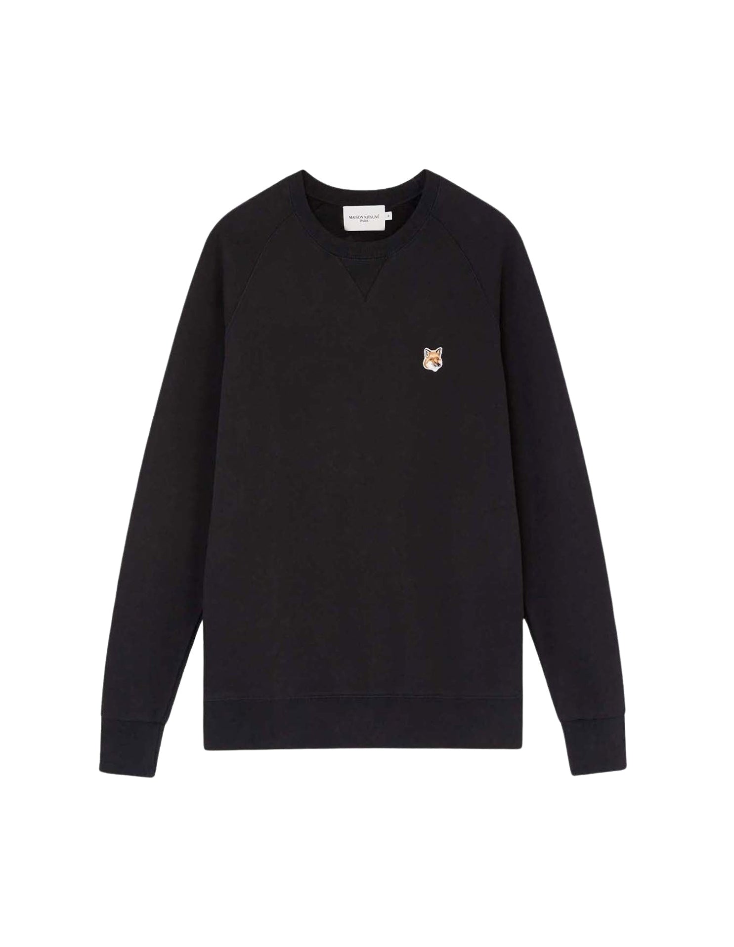 Fox Head embroidered sweatshirt - Black