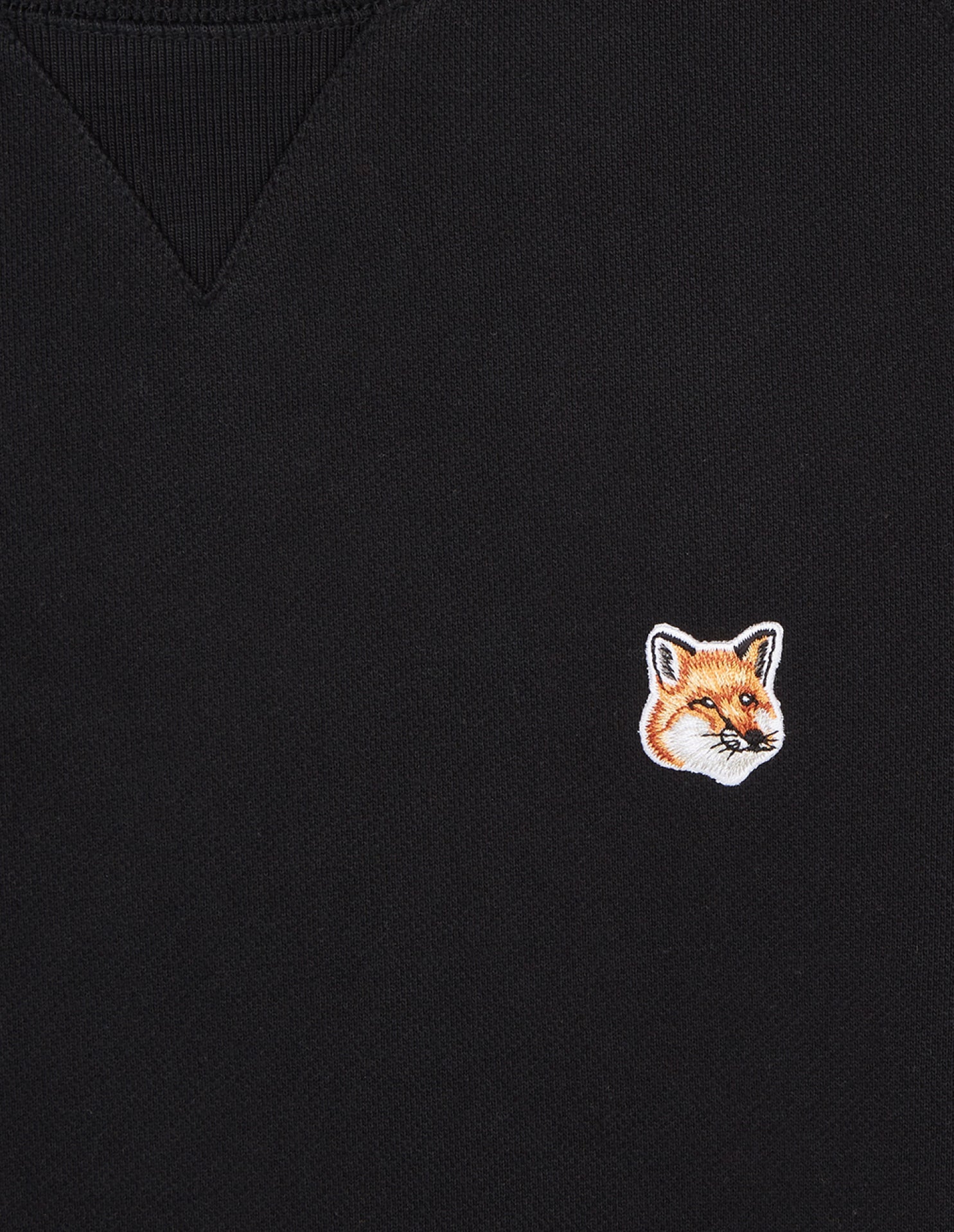 Sweatshirt Fox Head brodé - Black