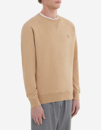 Fox Head embroidered sweatshirt - Beige