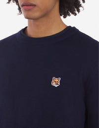 Fox Head embroidered sweatshirt - Navy