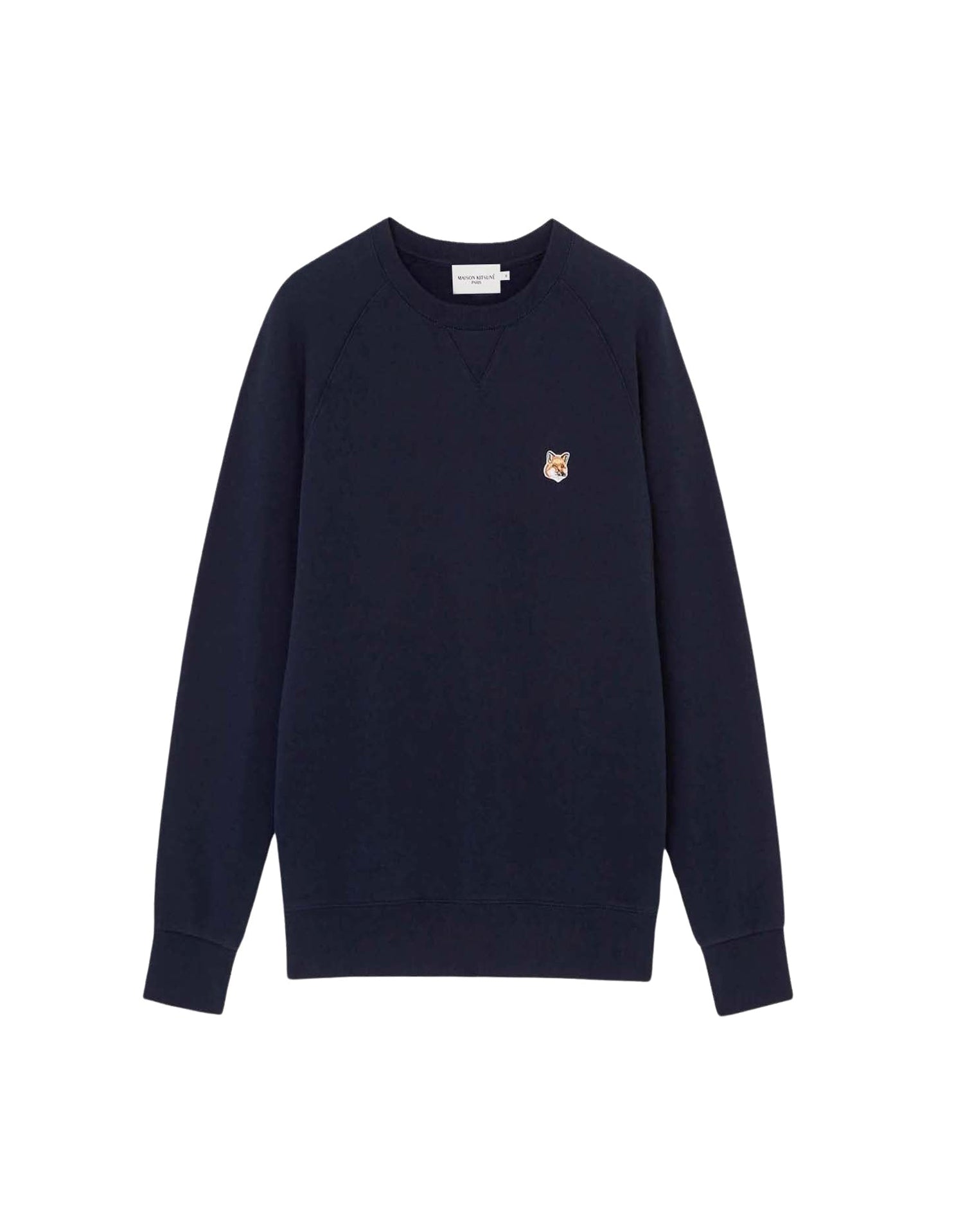 Fox Head embroidered sweatshirt - Navy