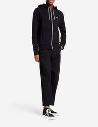Zip-up hoodie - Black