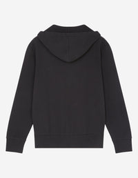 Zip-up hoodie - Black