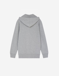 Sweat à capuche zippé - Grey Melange