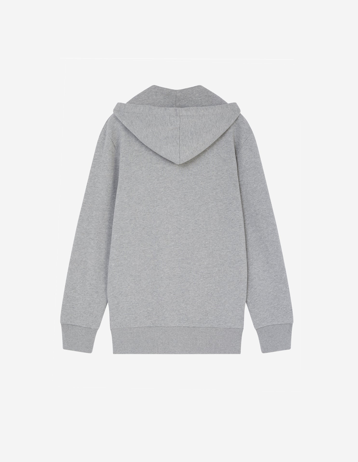 Sweat à capuche zippé - Grey Melange