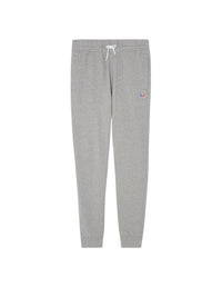 Track trousers with side slash pockets - Grey melange
