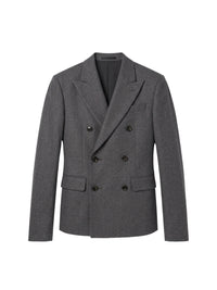 WOOL FLANNEL DB BLAZER