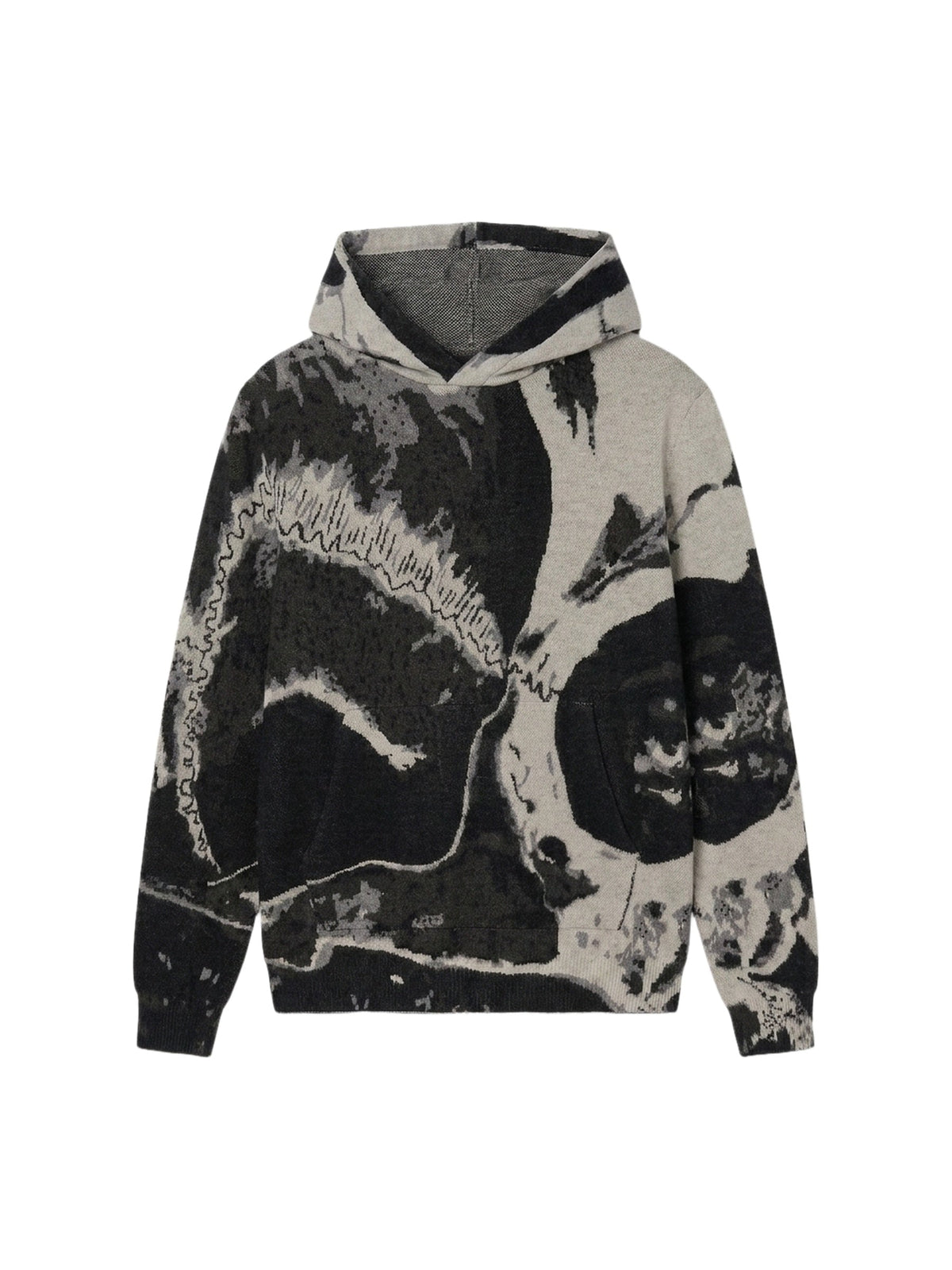 ABSTRACT SKULL HOODIE