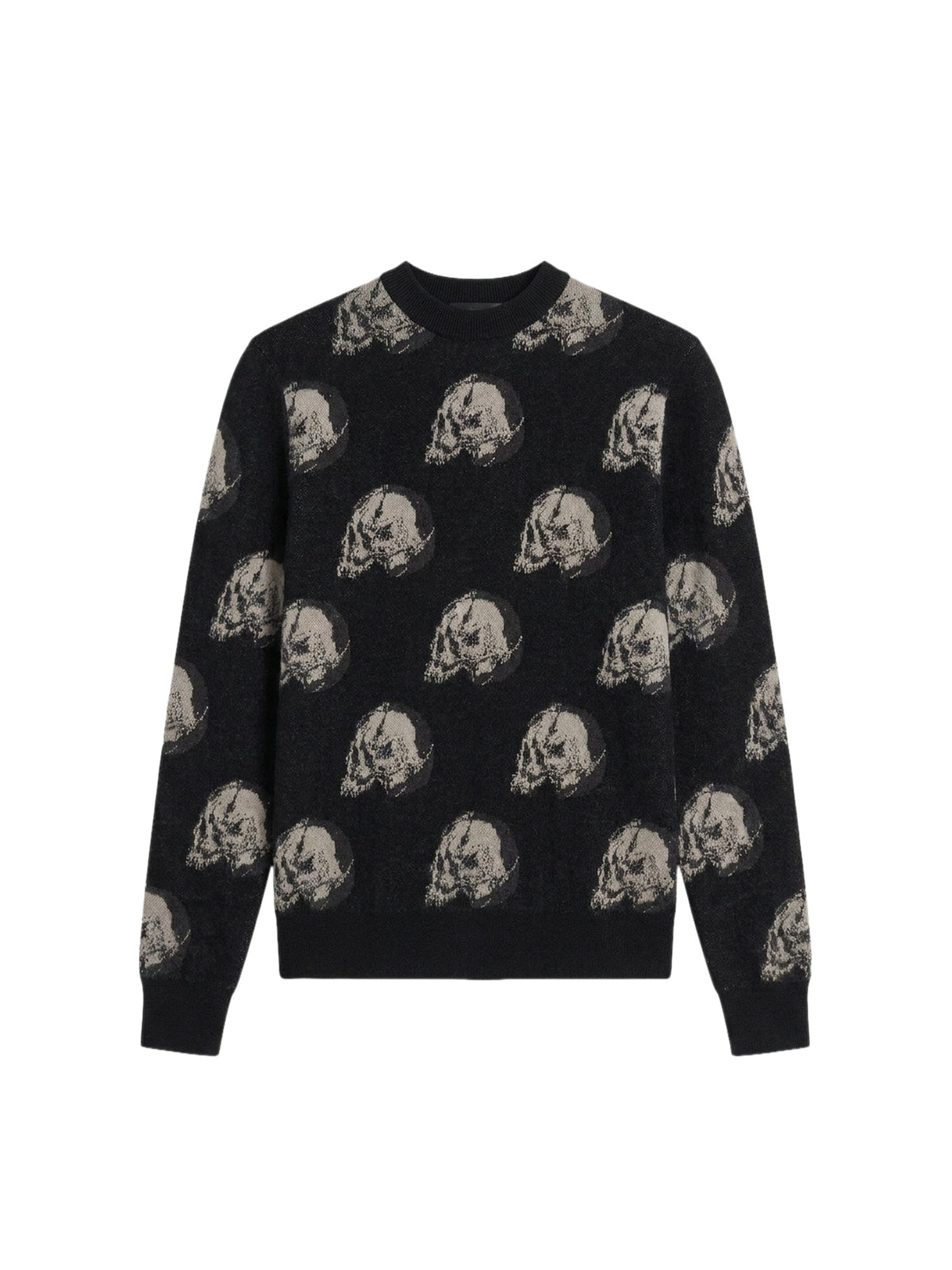 WES LANG REPEAT SKULL CREW