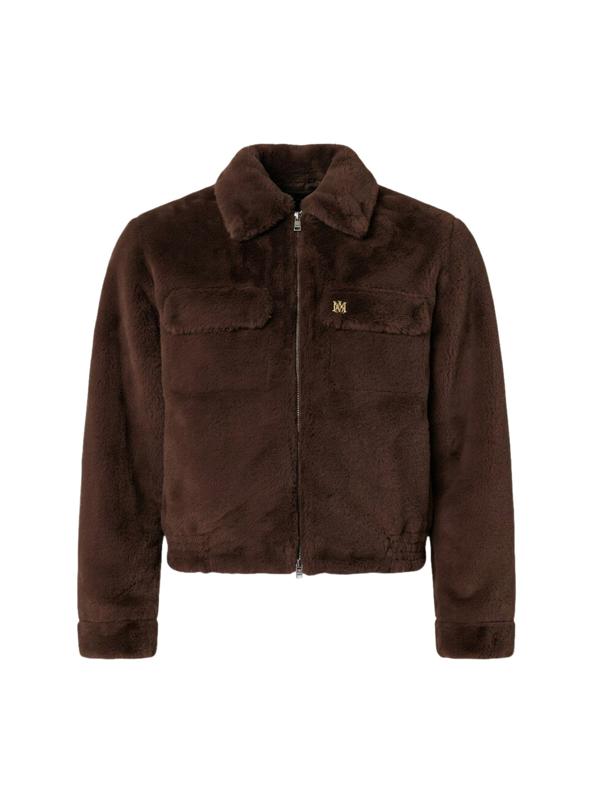 FAUX FUR ZIP BLOUSON