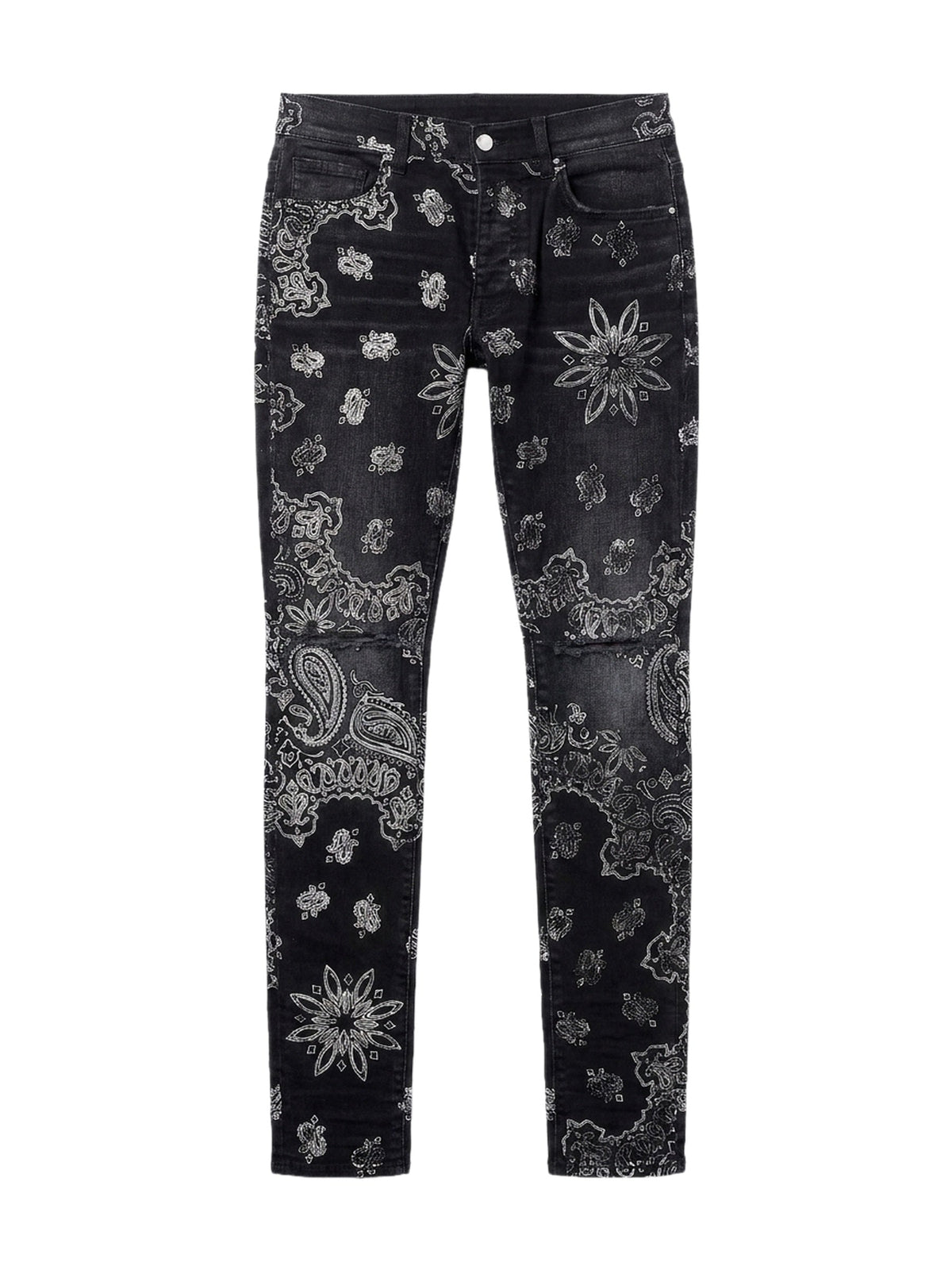 FLOCKED BANDANA JEAN