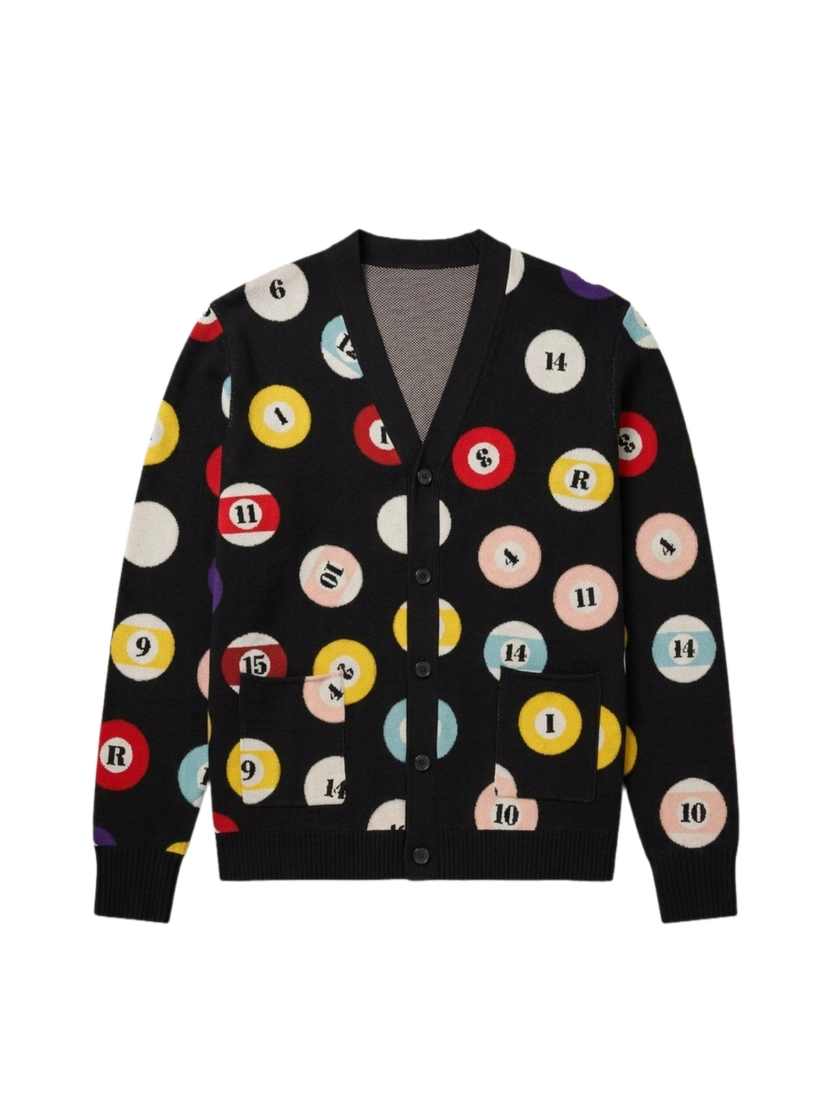 POOL BALL CARDIGAN