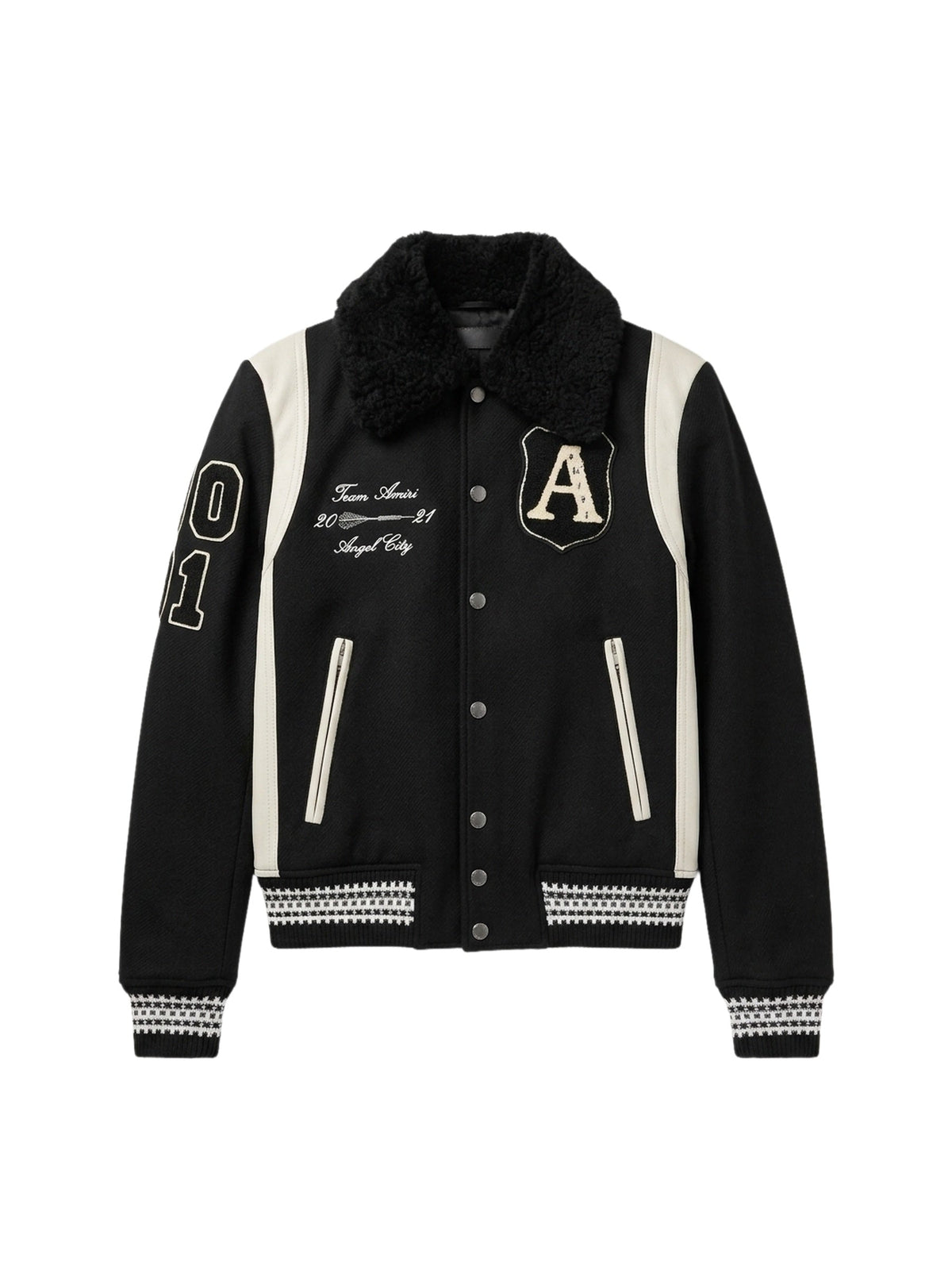 ALWAYS ON POINT VARSITY BOMBER