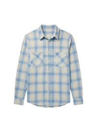 DOUBLE FACE DISTRESSED SHIRT
