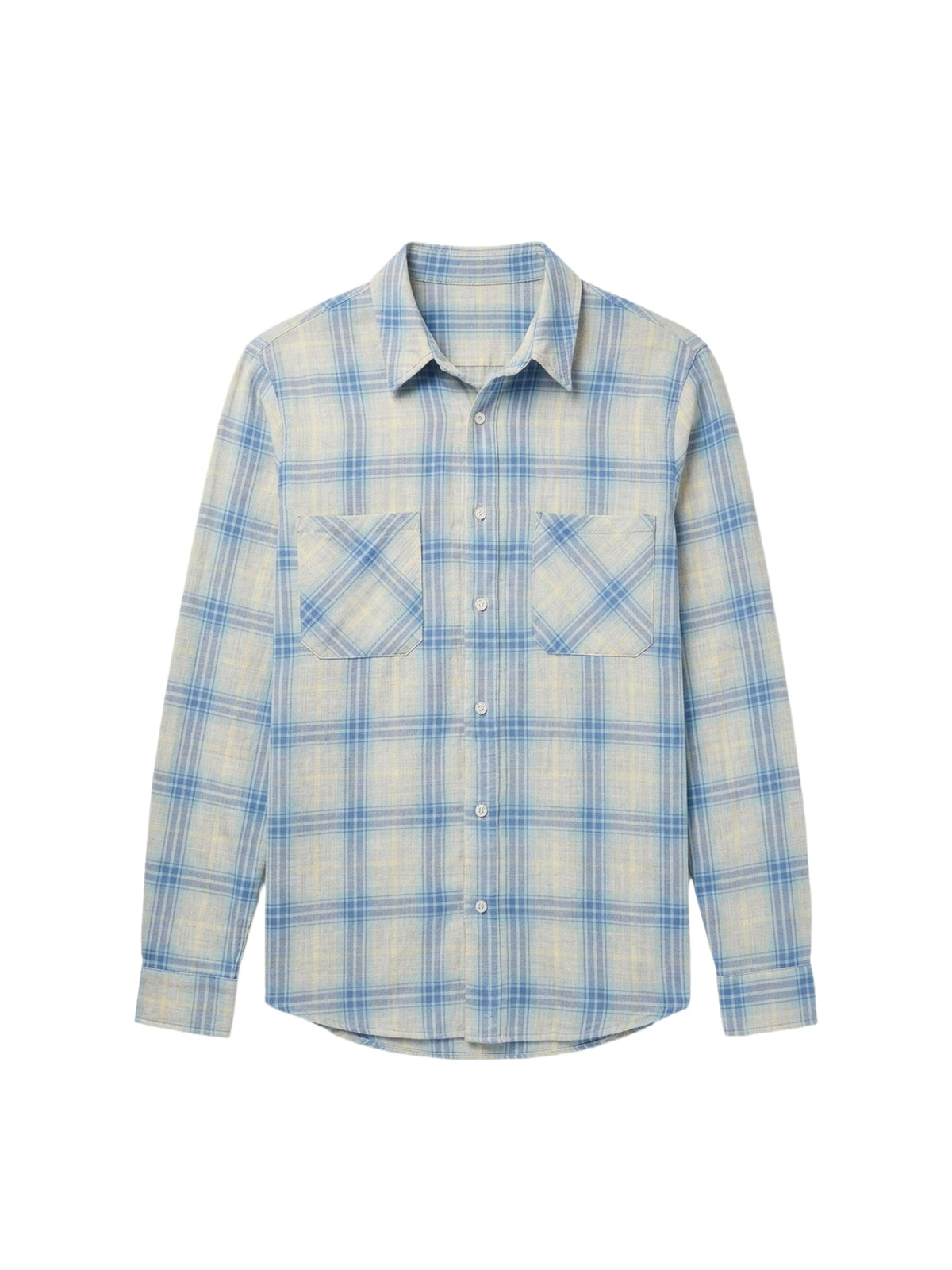 DOUBLE FACE DISTRESSED SHIRT