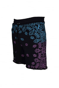 BANDANA BLEACH SHORTS