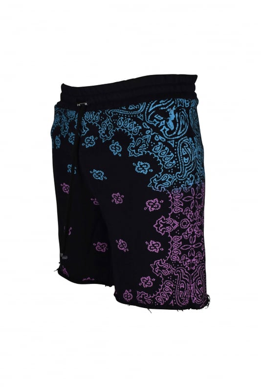 BANDANA BLEACH SHORTS
