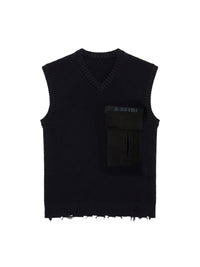 PRINTED MILITARY VEST