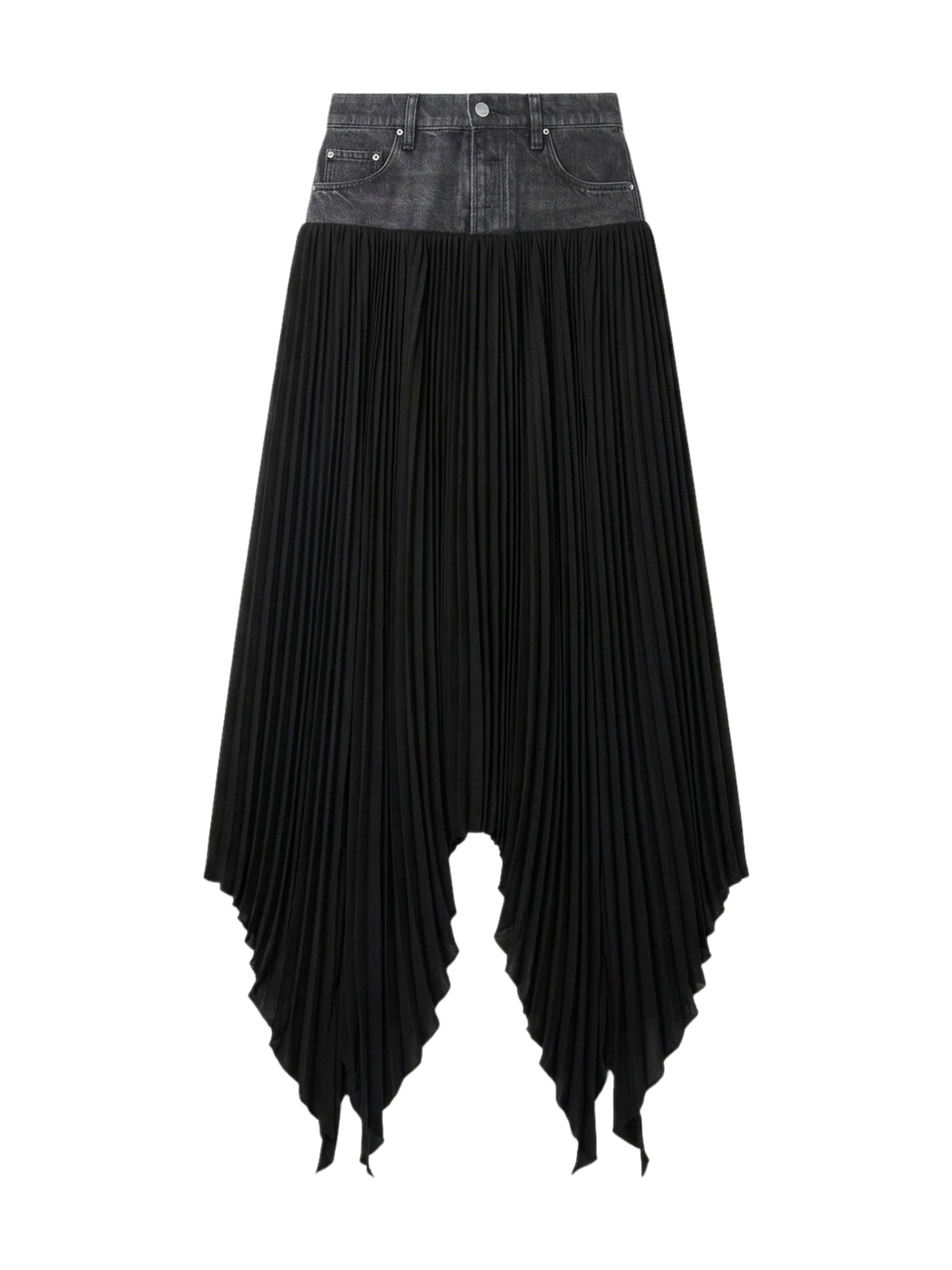 HYBRID PLEATED SKIRT