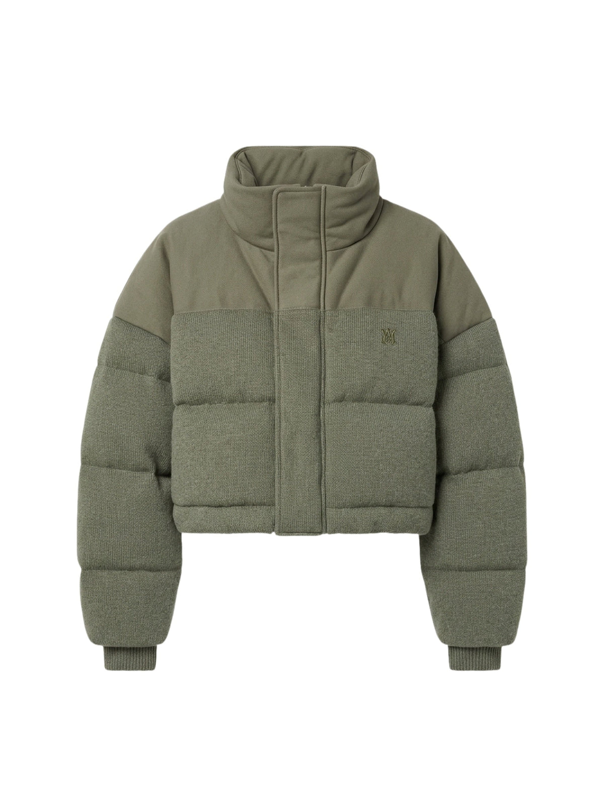 KNIT PUFFER JACKET
