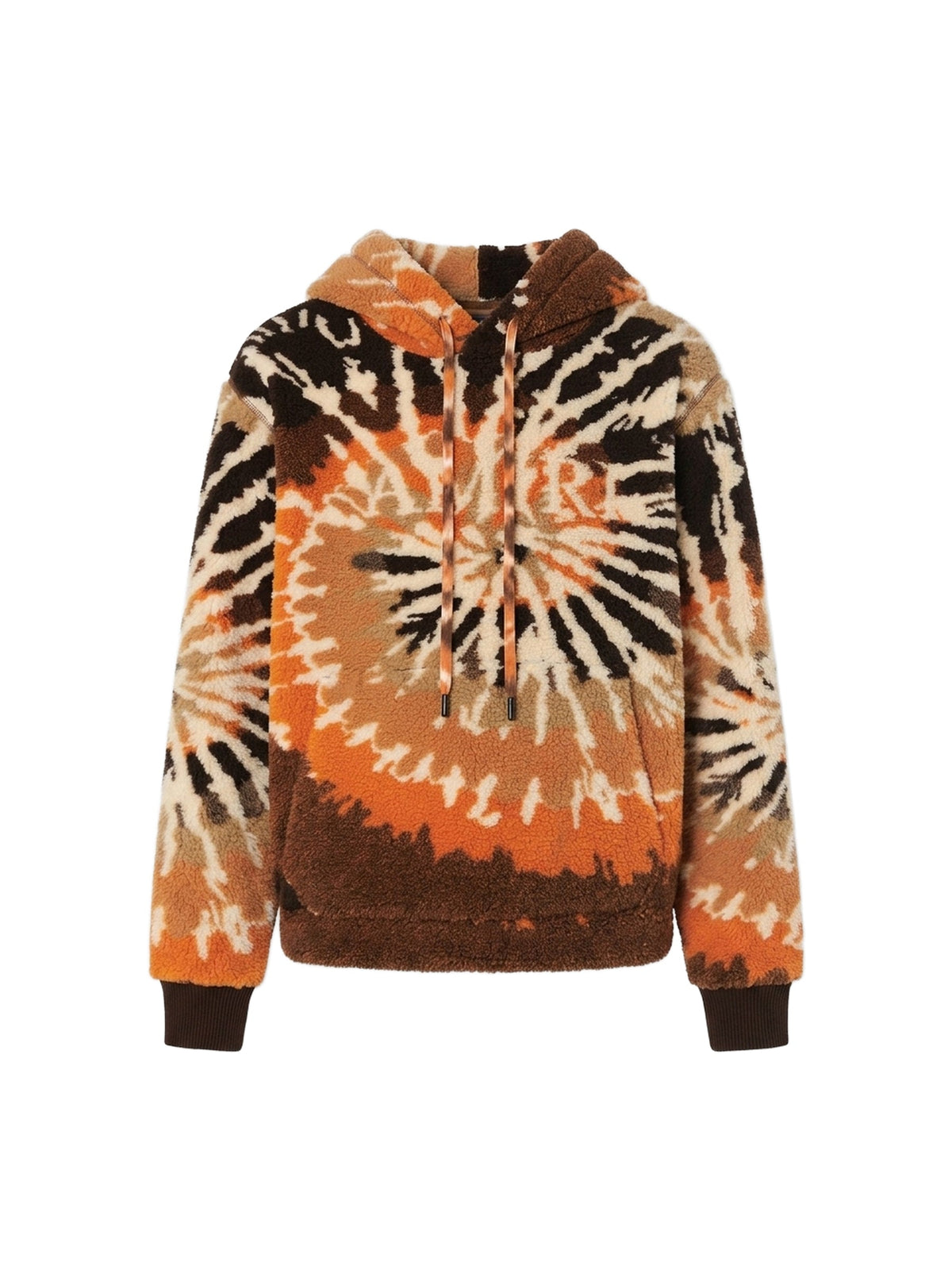TIE DYE POLAR FLEECE HOODIE