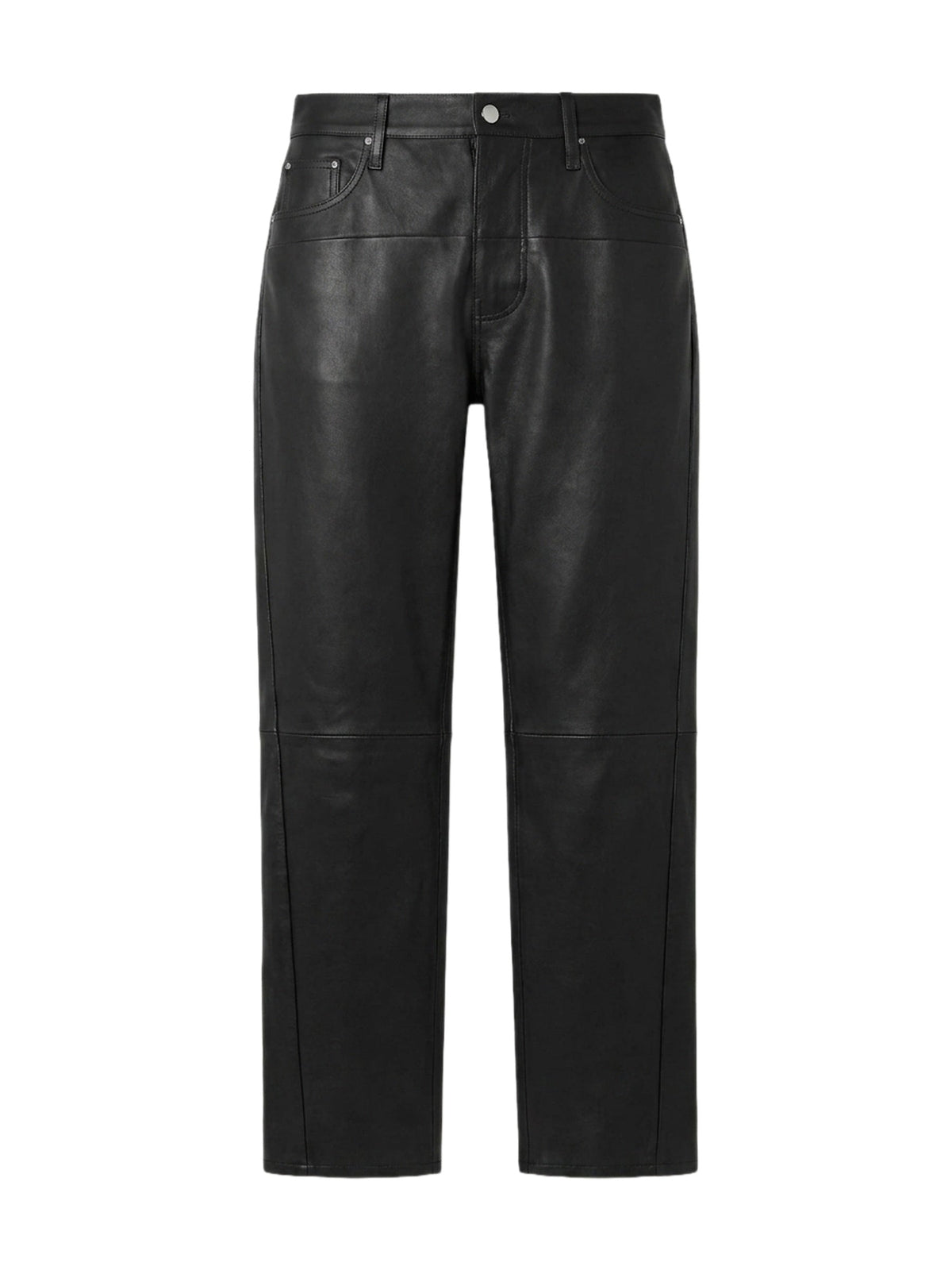 LEATHER 5 POCKET STRAIGHT