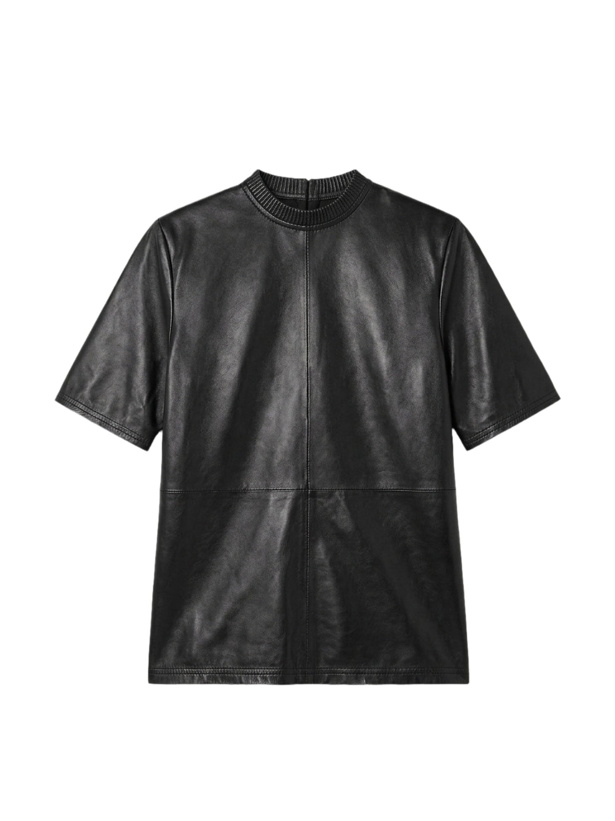 LEATHER STRONG SHOULDER TEE
