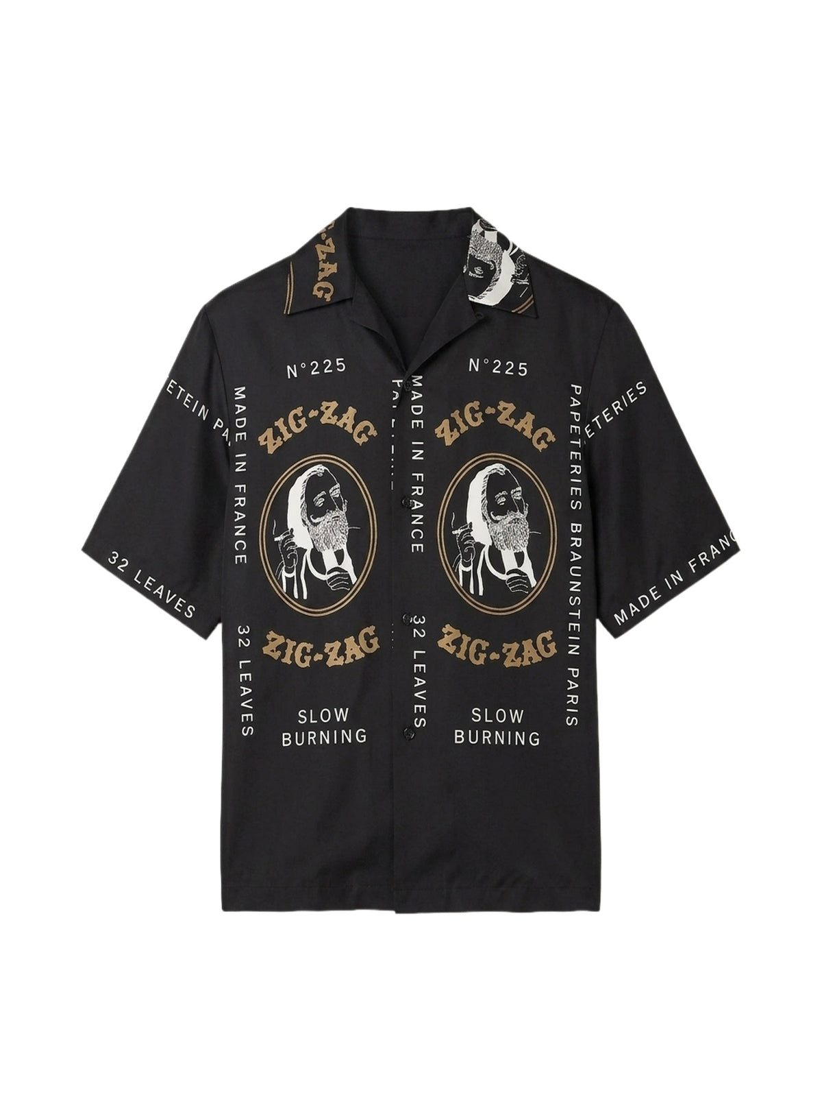 ZIG ZAG ROLLING PAPER SHIRT