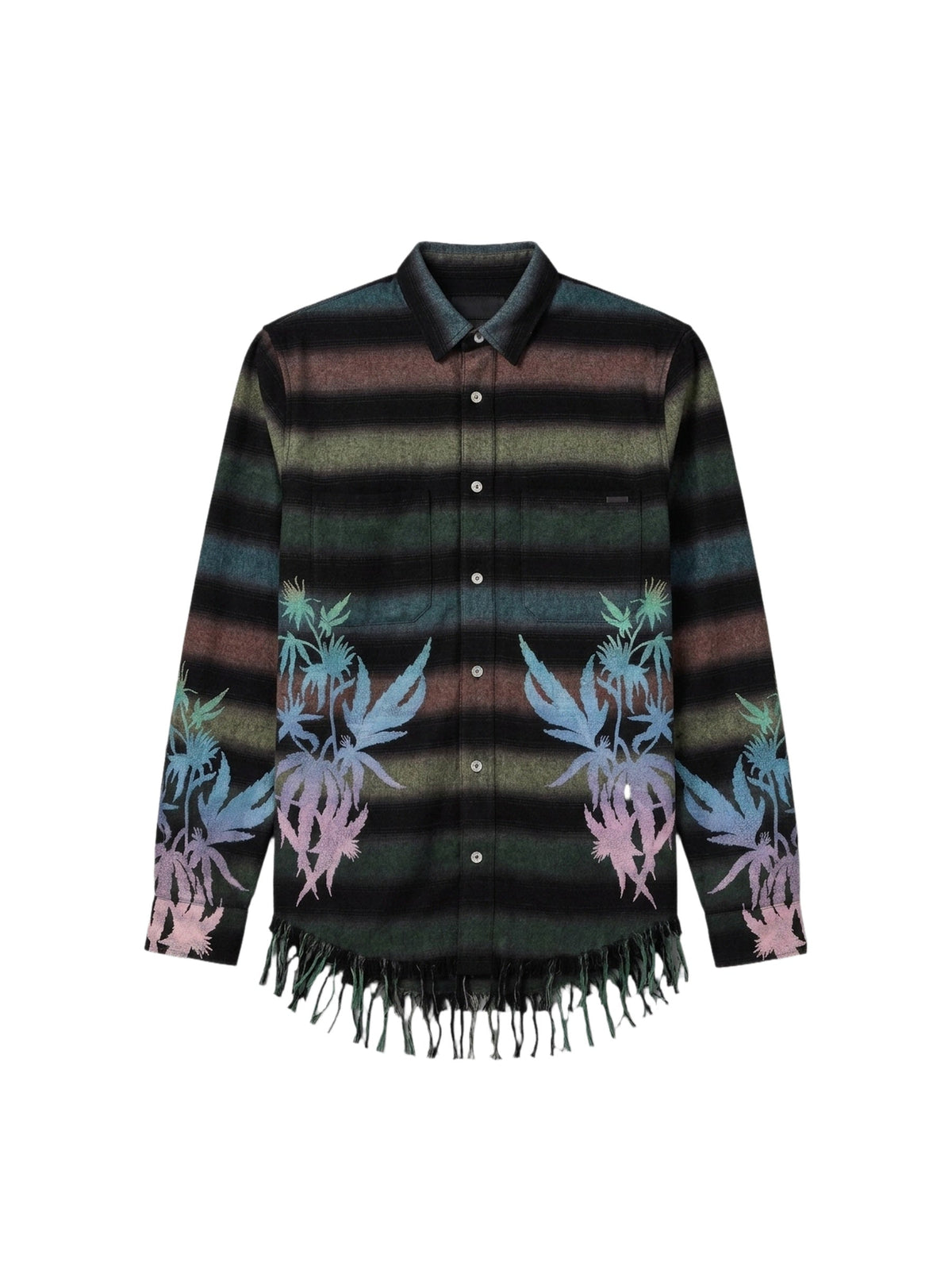 AMIRI Printed Leaves Flannel