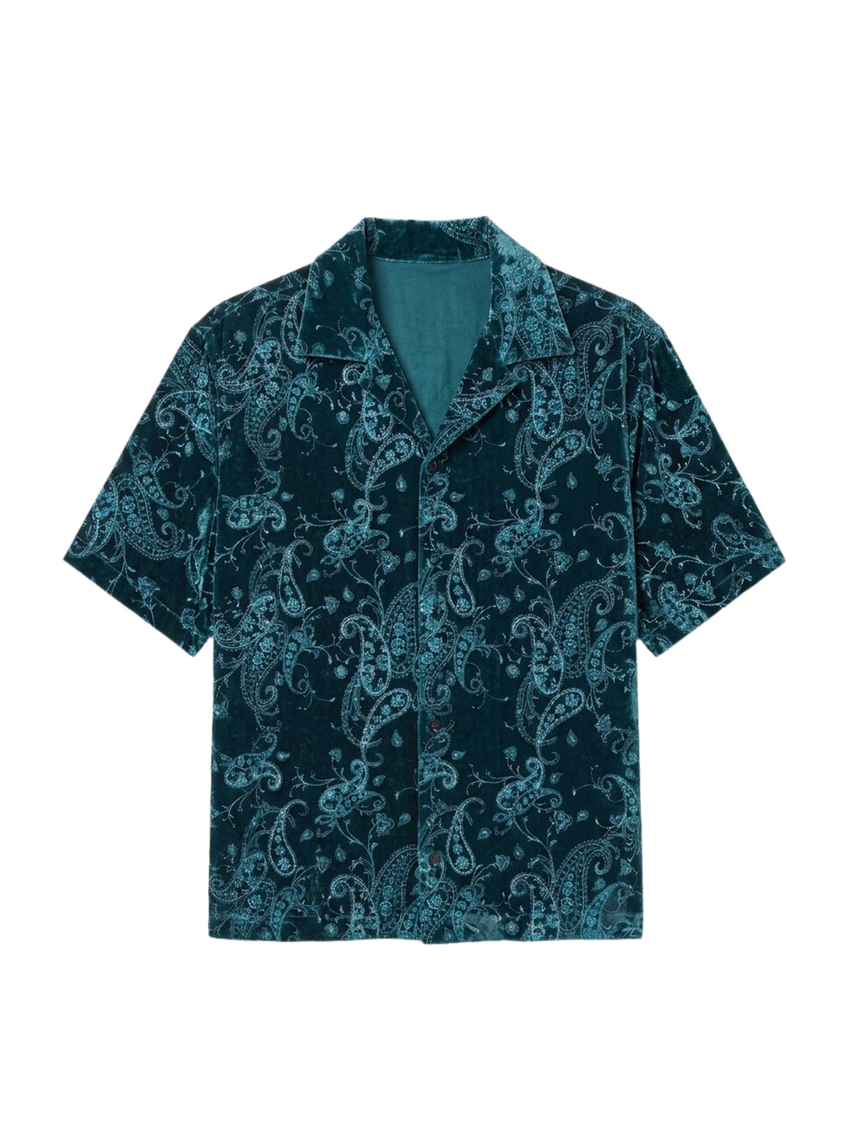 Paisley Velvet Glitter Shirt