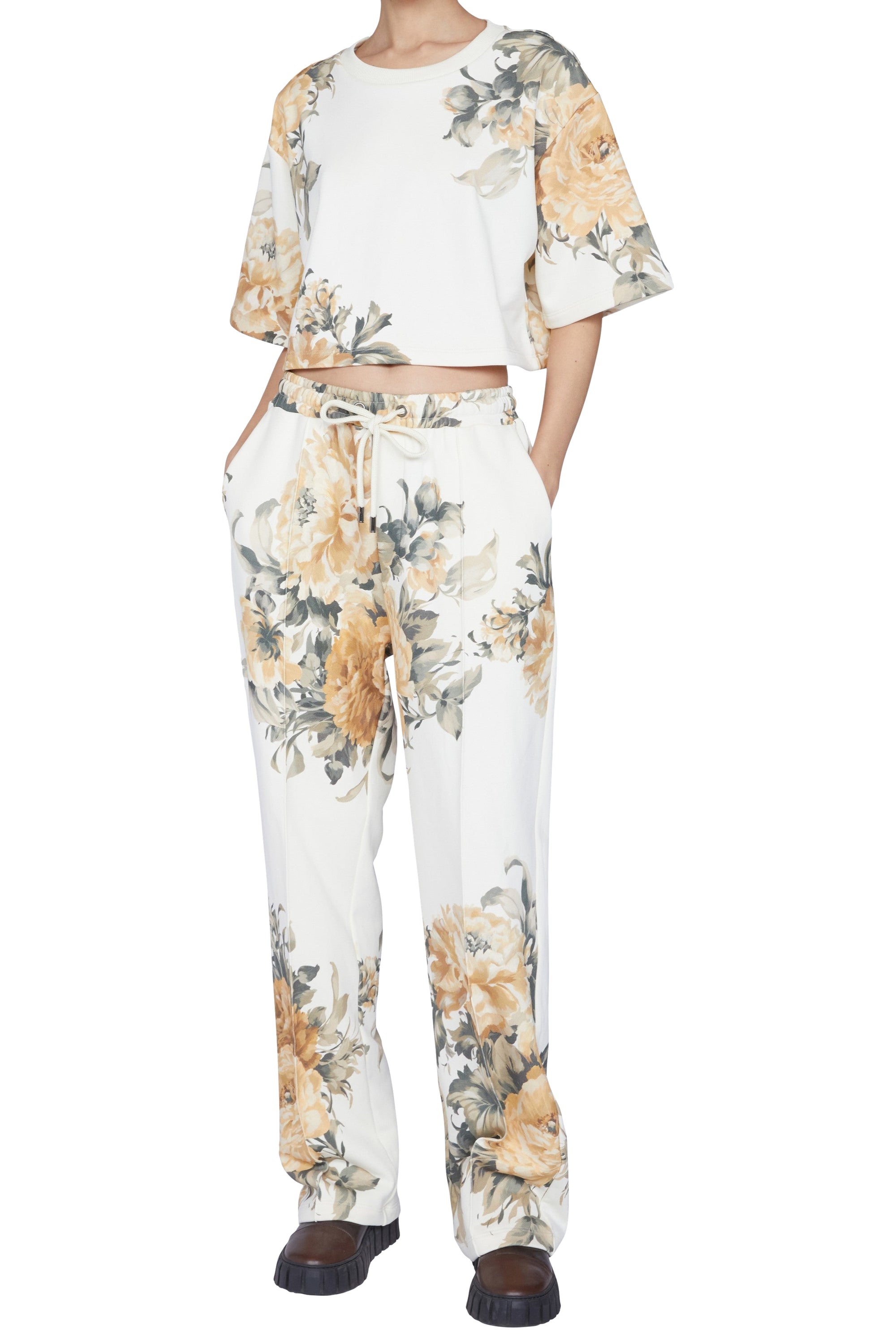Pantalon palazzo - Bianco