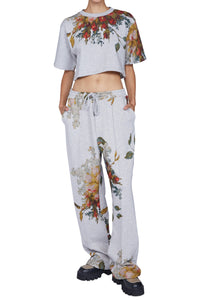 Pantalon palazzo - Grigio