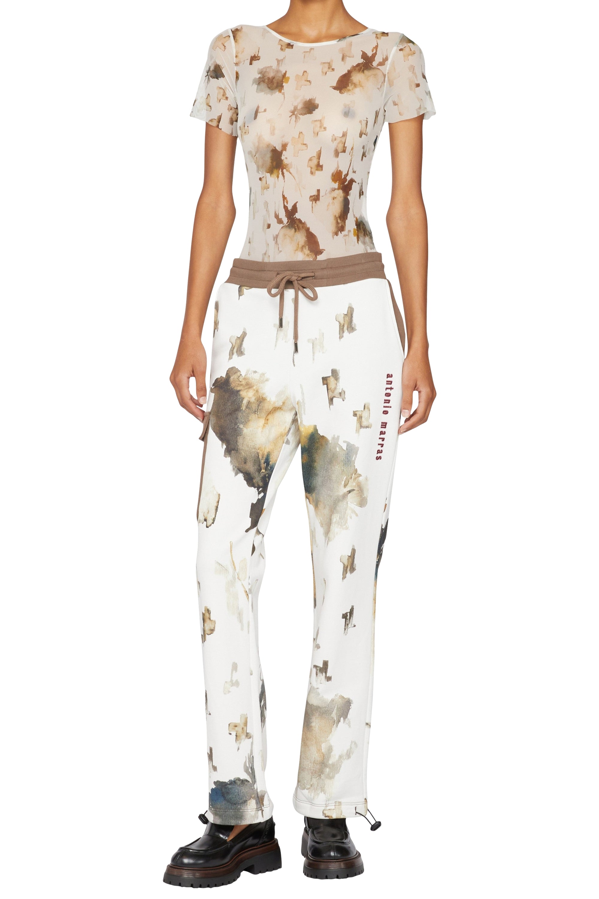 Pantalon en molleton - Argento Fantasia Grigio Perla