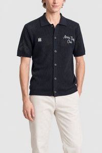 AMIRI SURF CLUB CROCHET POLO