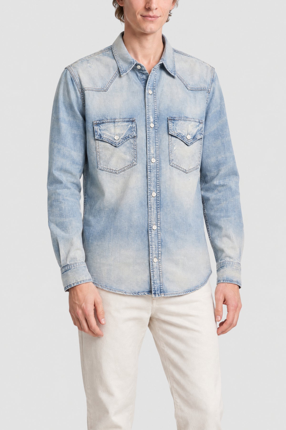 BASIC DENIM SHIRT