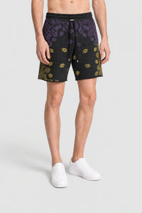 BANDANA BLEACH SHORTS