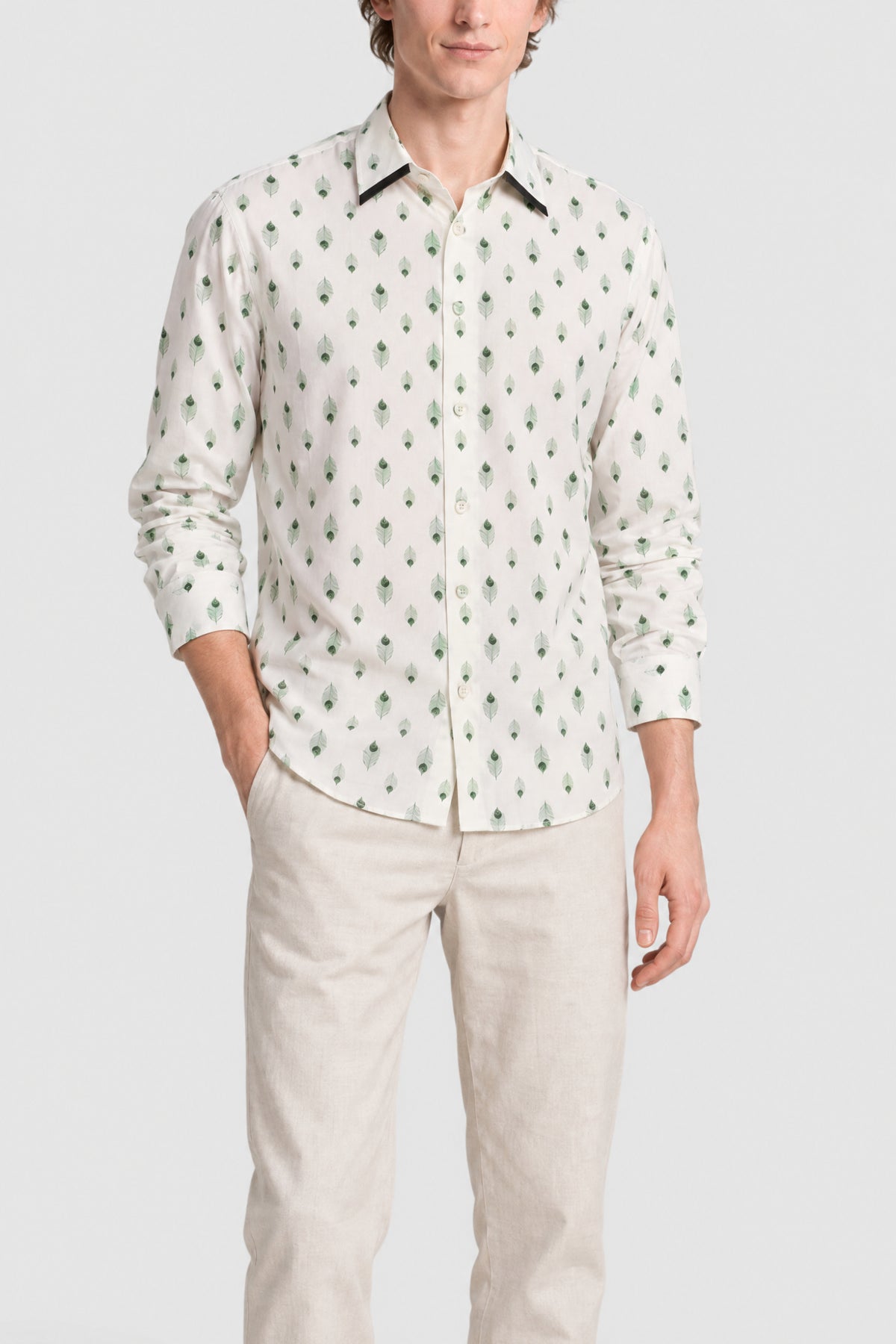 Peacock Long Sleeve Shirt