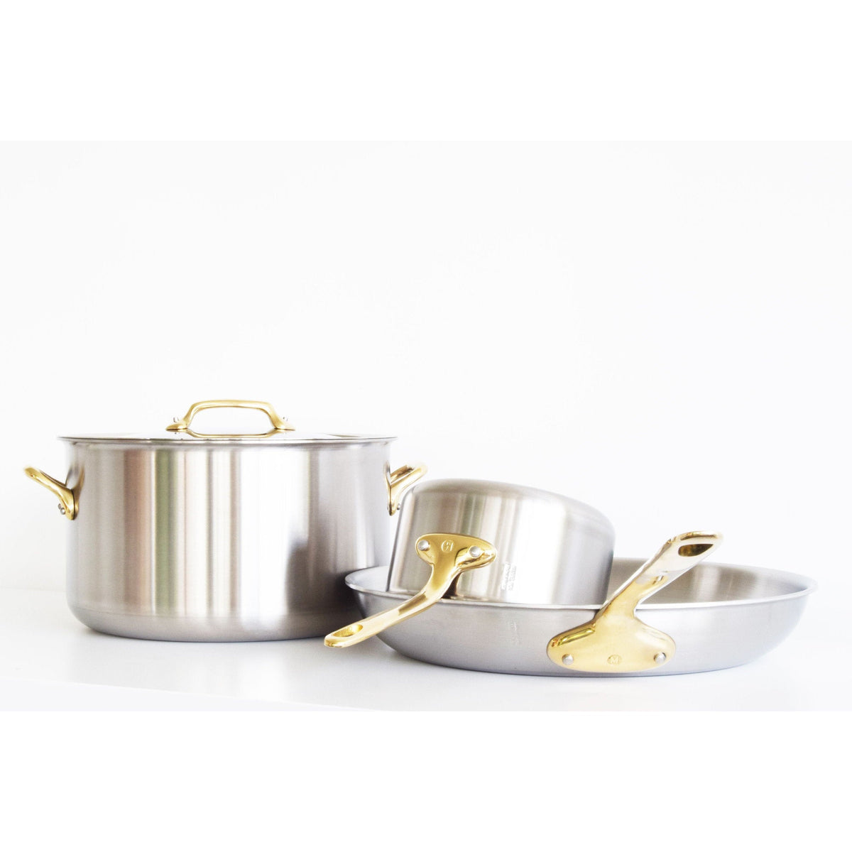 Casserole 14cm M'URBAN3B en inox avec couvercle