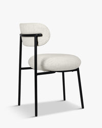 Chaise Maia en tweed - Sable