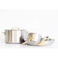 Casserole 14cm M'URBAN3B en inox avec couvercle