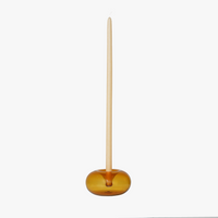 Ambre & Orange Fluo Bougeoirs - Ambre & Orange Fluo