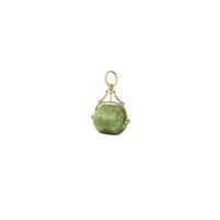 Malo pendant in yellow gold - Zoisite