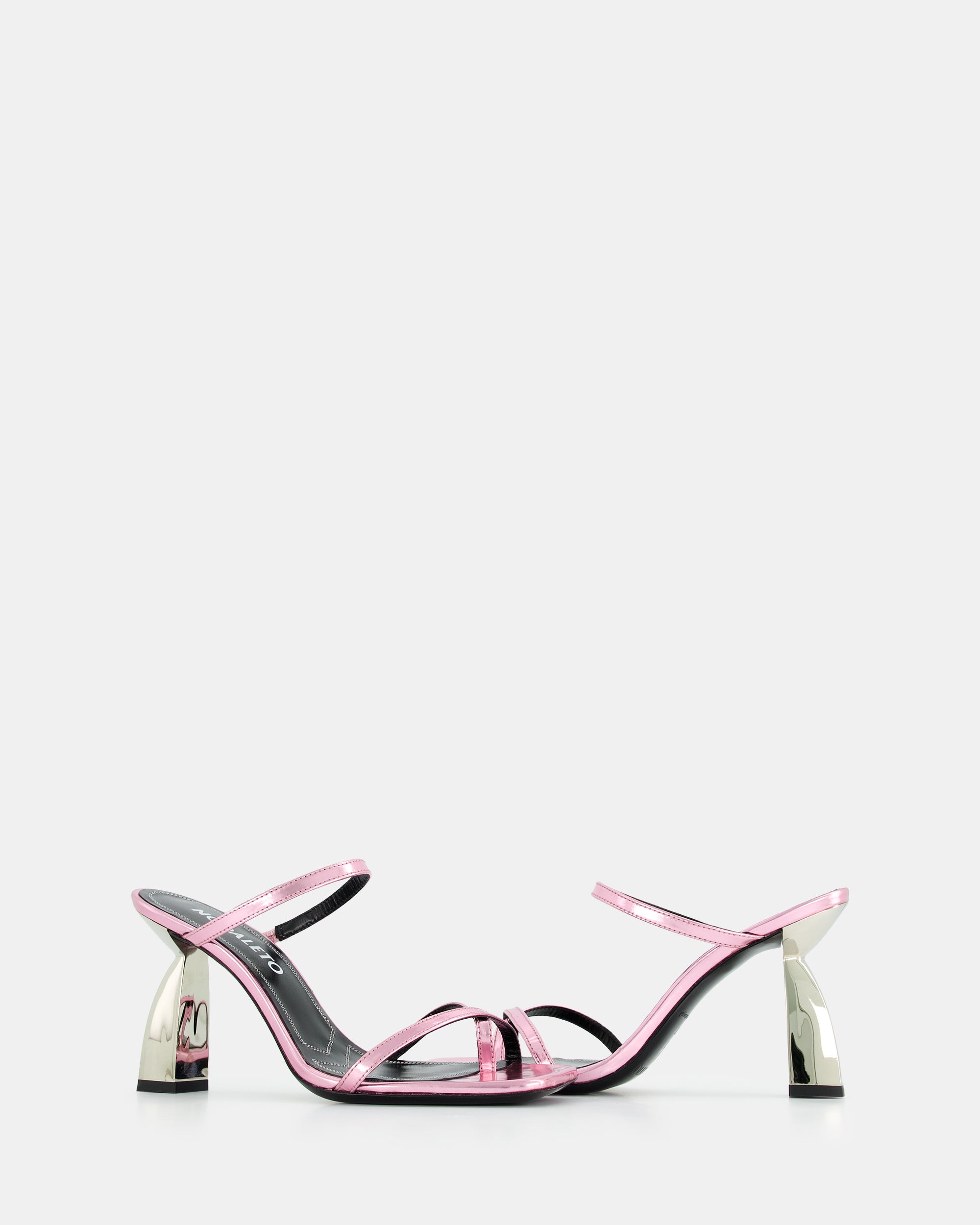 Mules Angel A 90 - Rose Specchio