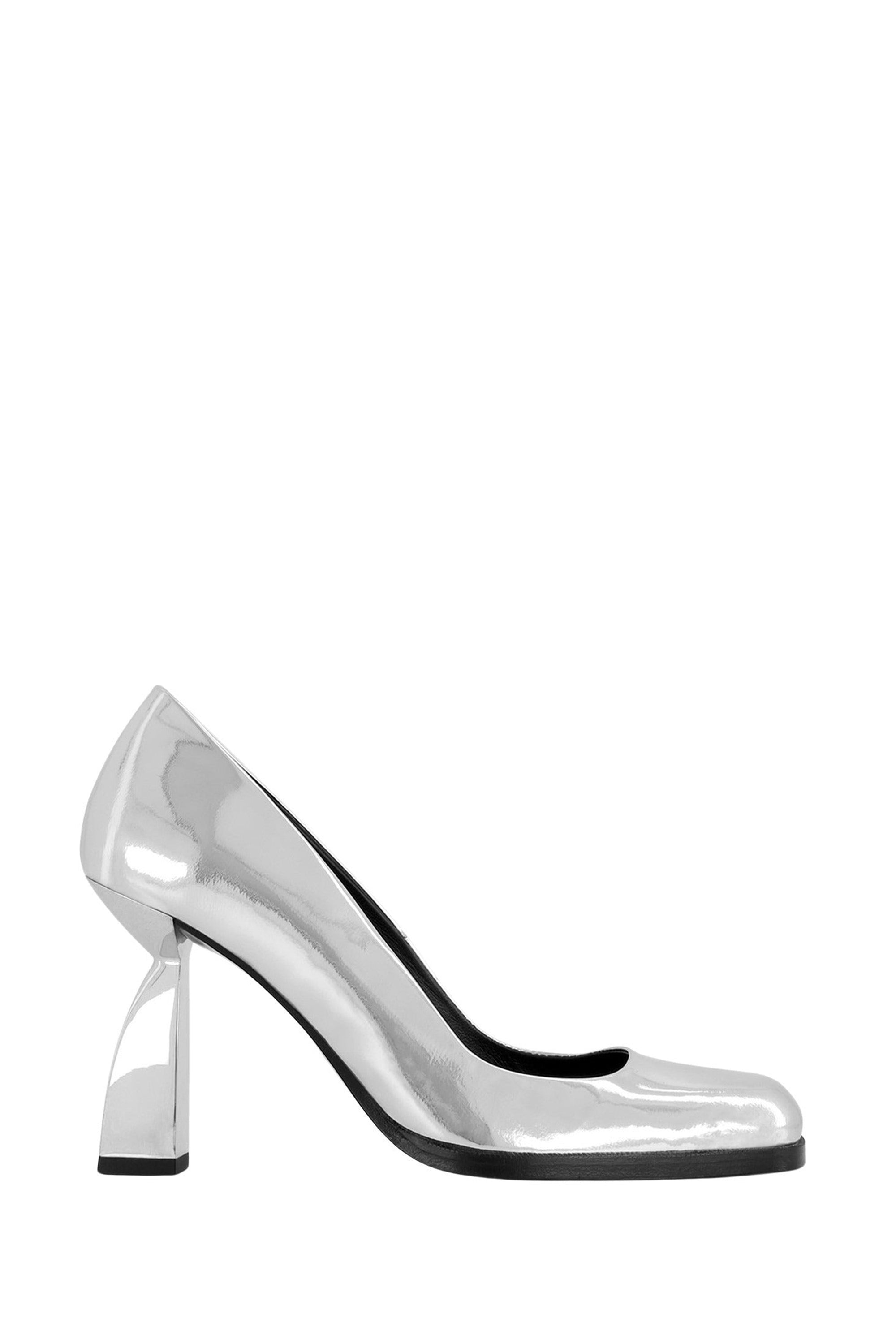 Angel N 90 pumps - Silver Specchio