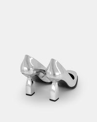 Angel N 90 pumps - Silver Specchio