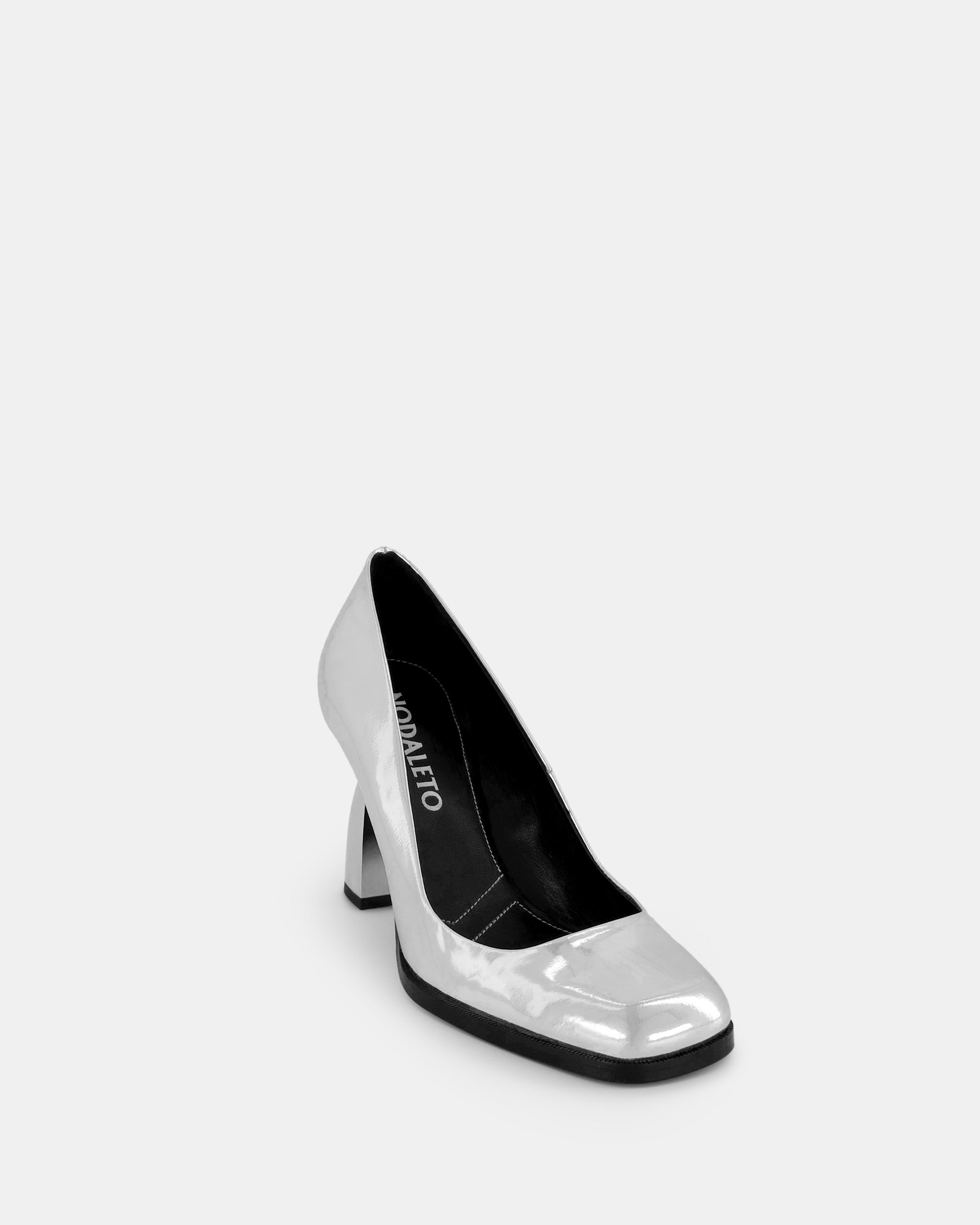 Angel N 90 pumps - Silver Specchio